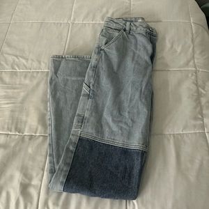 Size 25 pacsun two tone jeans